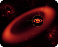 Giant Ring Discovered Around Saturn