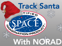 Santa Claus is coming to town...track his flight with Certified Space Technology!
