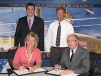  Jack Swigert Aerospace Academy Agreement Signed, Sealed and Delivered
