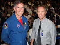Astronaut Jim Reilly Inspires Jack Swigert Aerospace Academy Students
