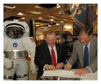 Space Act Agreement Promotes Space Awareness