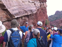 Teachers Study the Geology of Colorado Springs