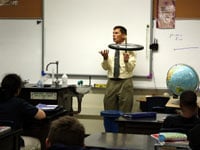 Harris Helps Swigert Students at Discovery Institute