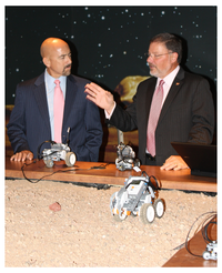 Colorado Lieutenant Governor Visits Space Foundation