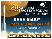 Just a few More Days for 28th National Space Symposium Super Early Bird Rate 