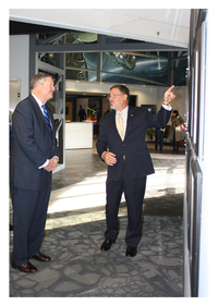 Secretary of the Air Force Visits Space Foundation