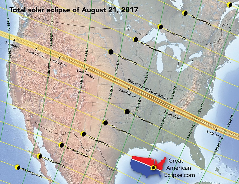 Total solar eclipse