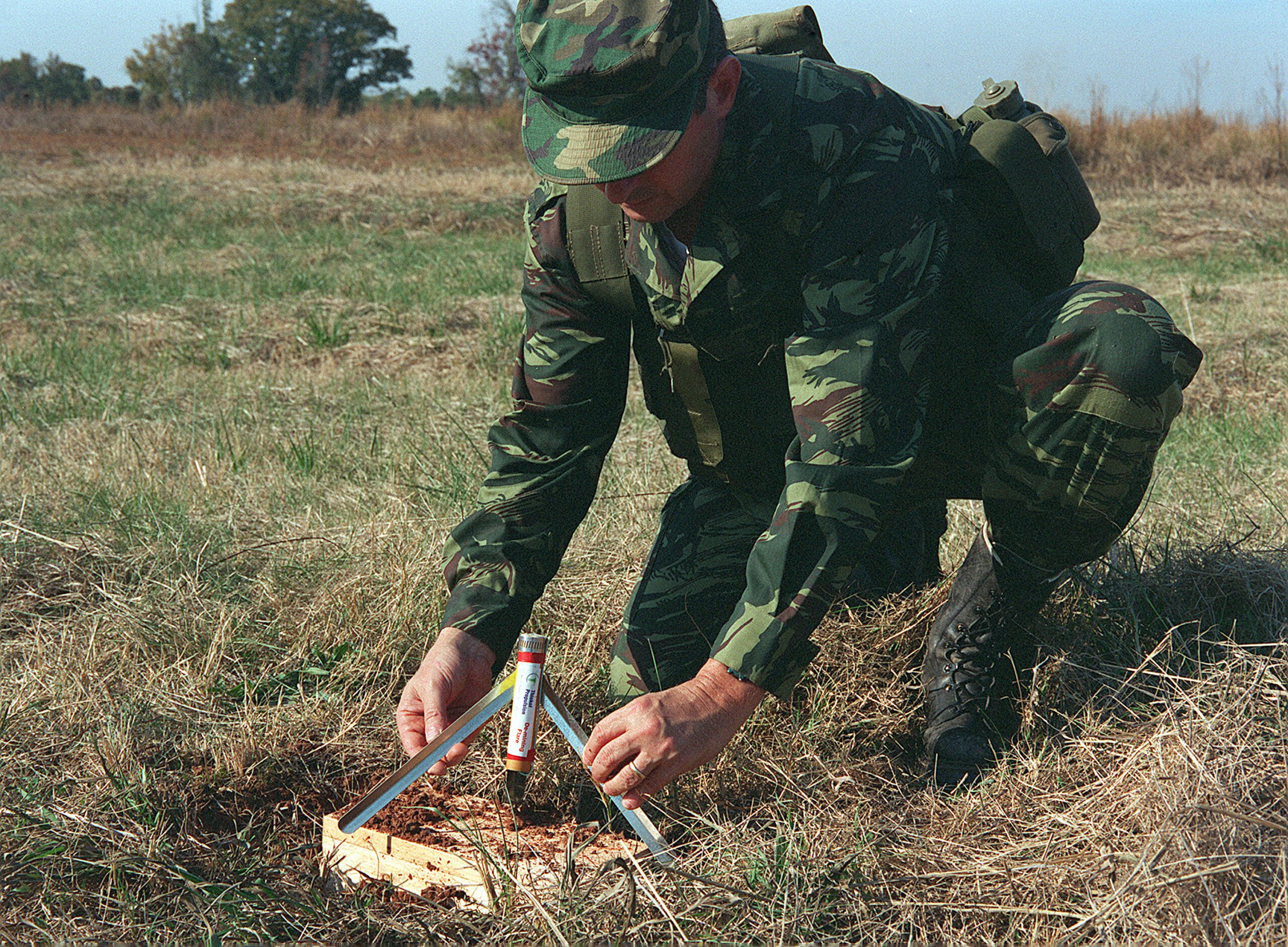 NASA Image of Demining Device