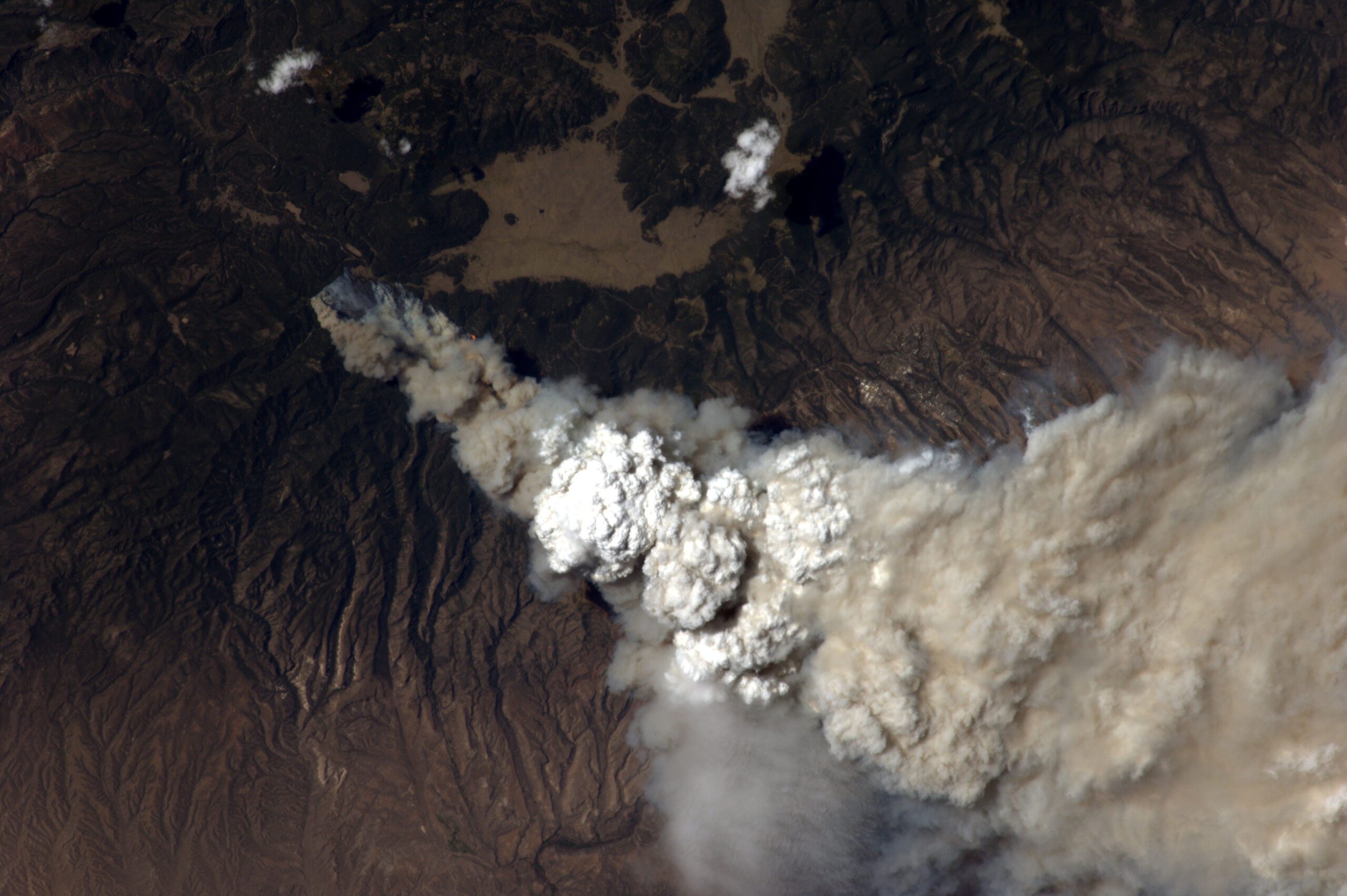 NASA Image of Forest Fire