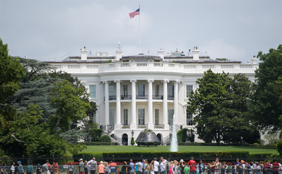 Orion spacecraft at White House