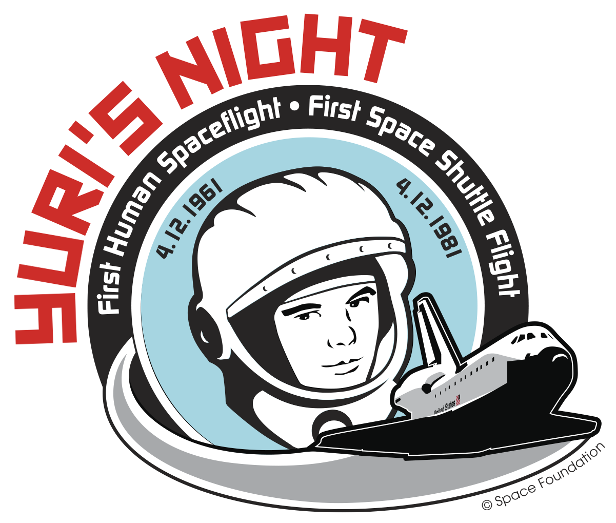 updated Yuri's Night logo updated Yuri's Night logo