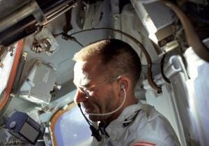 AG7 Space astronaut Walter Cunningham Writing